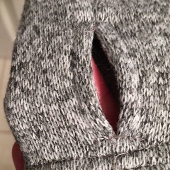 Heather Gray fleece workout zip up jacket - Picture 5 of 5